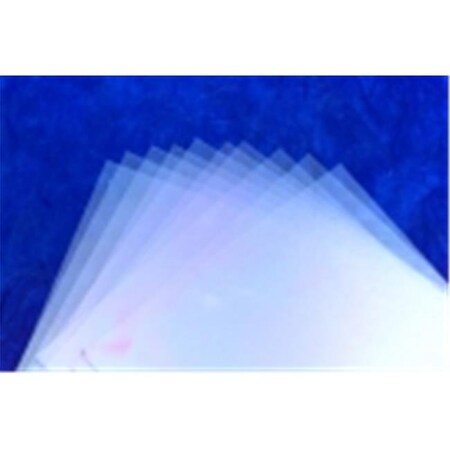 Grafix Grafix 6 x 9 x 0.02 in. Monoprinting Plastic Light-Weight Sheet; Pack 10 401473